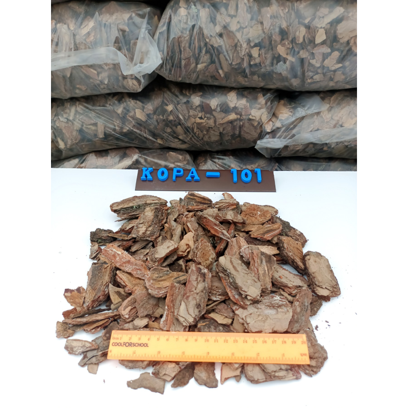 Кора соснова “Середня“ фракція від 3 - 6 см, (50 л.)